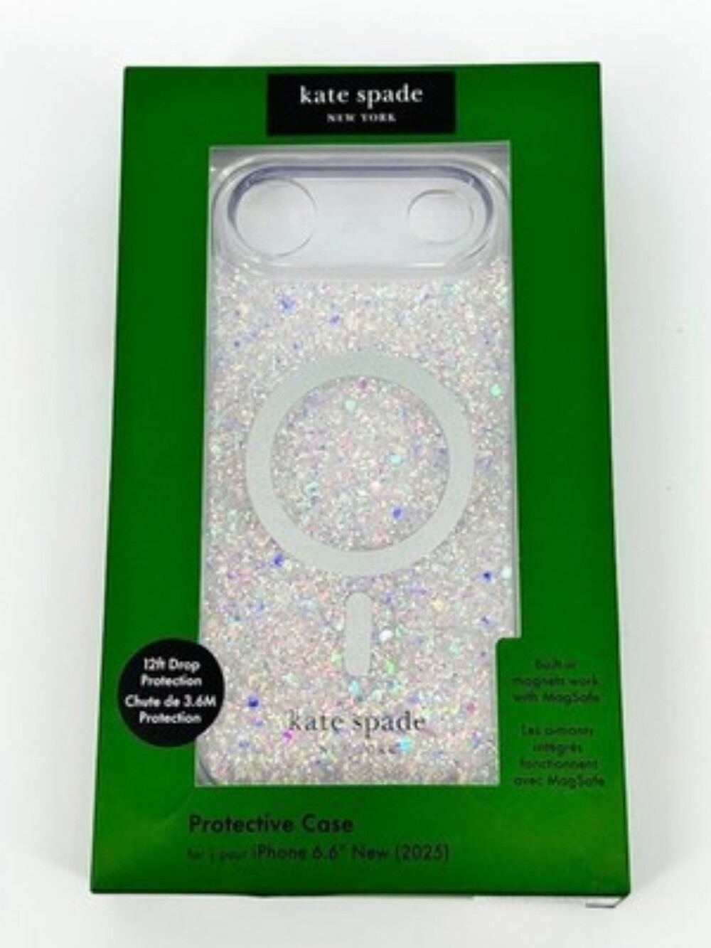 Kate Spade New York Chunky Glitter MagSafe iPhone 6.6" New (2025)